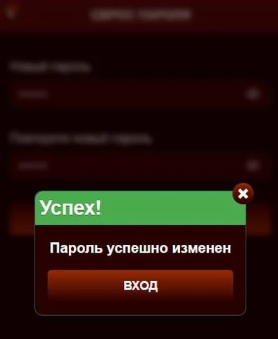 Сообщение об успехе означает, что диагностика входа закончена